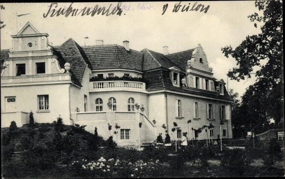 Ak Finkenwerder Wendisch Waren Goldberg in Mecklenburg, Schloss - 10707825