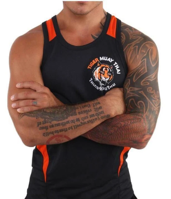 Gilet UFC Tigre MMA Kick Boxing Grappling Gabbia Combattimento Muay Thai Boxing Gilet-*
