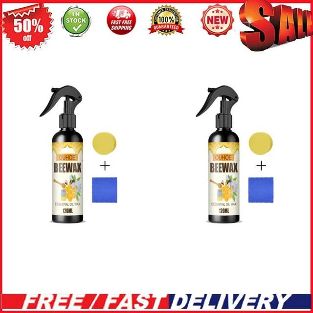 120ml Protezione Mobili Lucidatura Usura Spray Cera d'Api Resistente Per Pavimento (B)