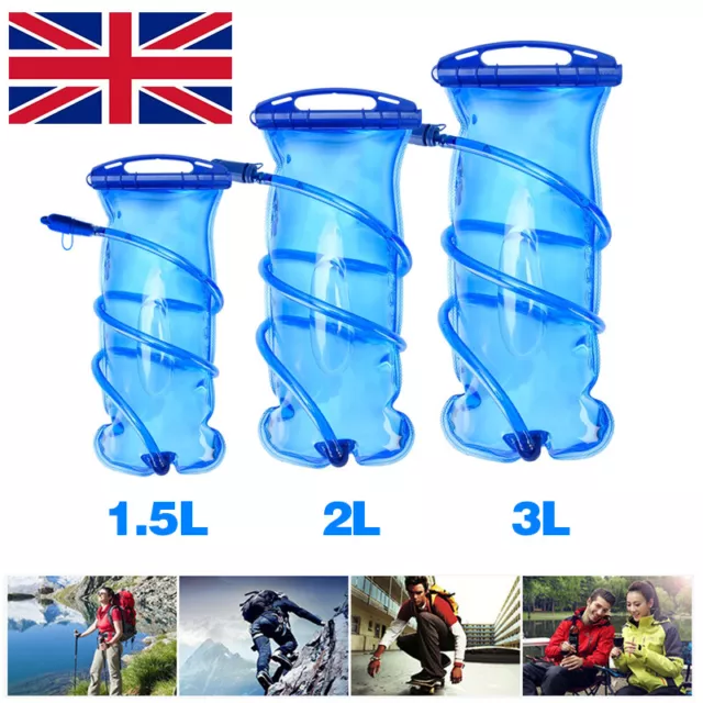 Hydration Bladder 1.5L/2L/3L Water Pack Reservoir Camel Running Hiking Cycling