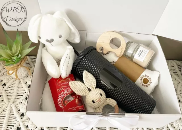 Baby Shower Gift Box, Newborn Baby Gift Hamper, Baby Boy Girl Gift Set, Unisex