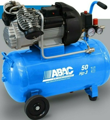 ABAC COMPRESSORE ARIA SERBATOIO 50Lt MOTORE 2HP MONTECARLO ABAC TOOLTEK 
