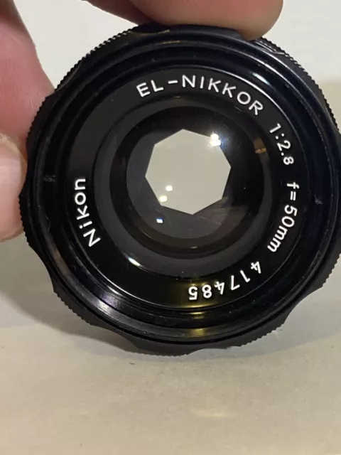 Nikon EL Nikkor 50mm f/2.8  Enlarging Lens Vintage Great Condition