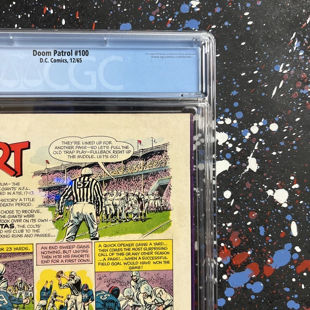 Doom Patrol #100 (Dec 1965, DC) CGC GRADED 8.5 - ORIGIN OF BEAST BOY - 🔑 ISSUE 8