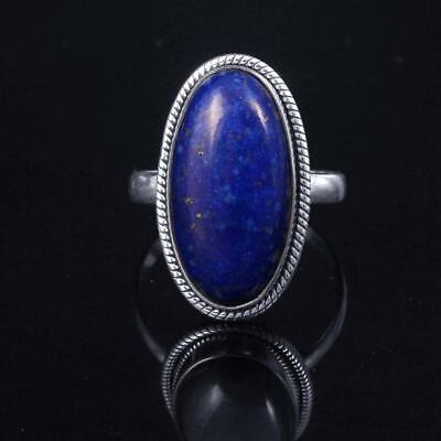 Lapis Lazuli Ring 925 Sterling Silver Ring Handmade Ring All Size DK-01