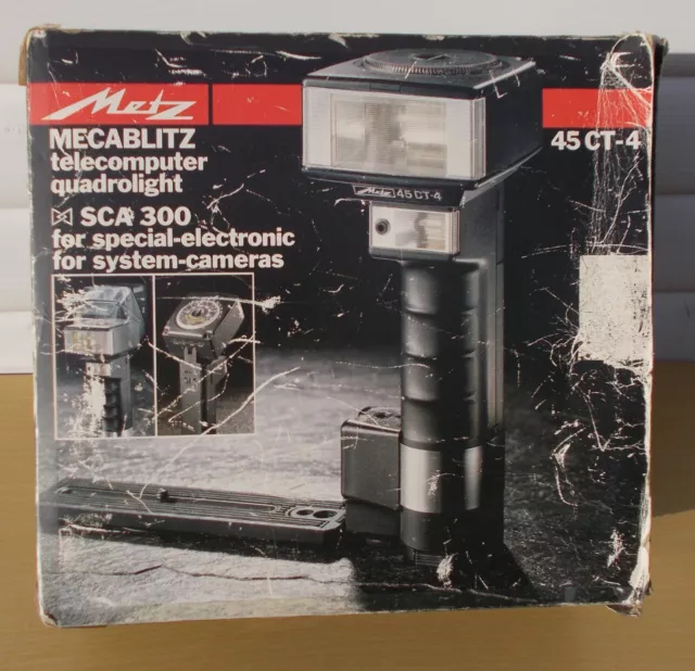 Metz Mecablitz 45 CT-4 Hammer Head Flash System