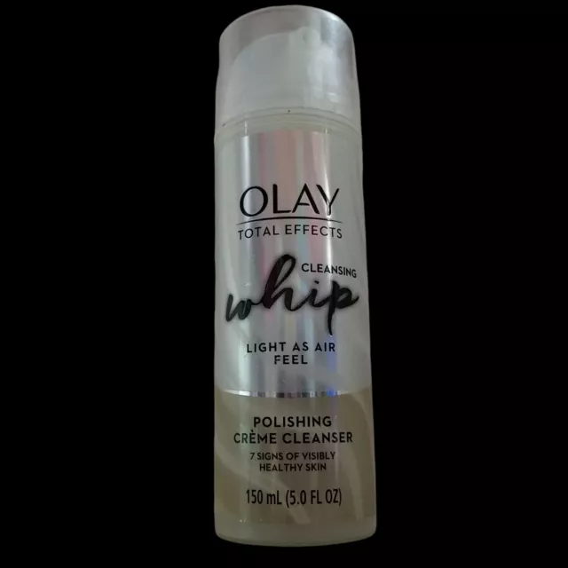 Olay Total Effects CLEANSING WHIP Polishing Cream Facial Skin Cleanser 5 fl oz