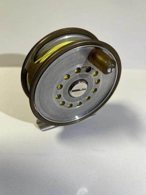 キネヤ　KINEYA MODEL300 KINEYA MODEL 300 FLY REEL FRESHWATER FISHING GOLD