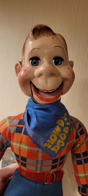 HOWDY DOODY VENTRILOQUIST Doll 1950s *Rare LARGE Version* $221.22 ...
