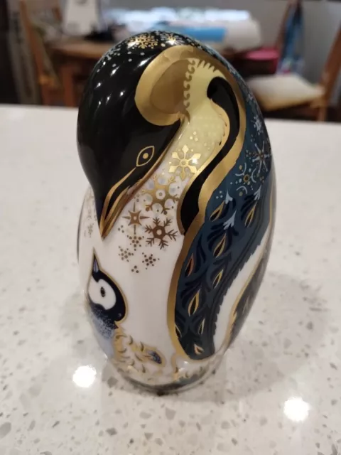 royal crown derby paperweight Penguin