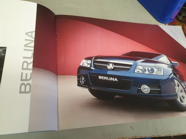 Sept 2004 HOLDEN VZ CALAIS Berlina Australian   Sales Brochure 3