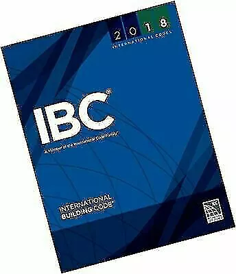 2018 International Building Code by International Code Council (2017, Paperback,