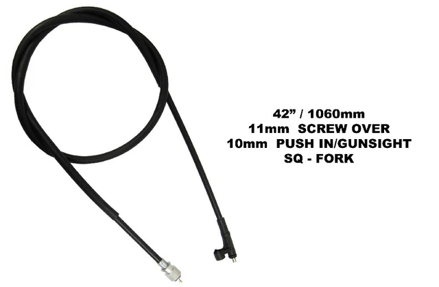 Cavo Speedo si adatta a Honda come 455790 455110 455925 & 455799 ma 41"