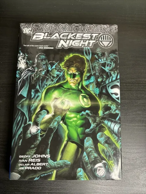 Blackest Night HC by Geoff Johns (Hardcover, 2010) DC Comics Green Lantern