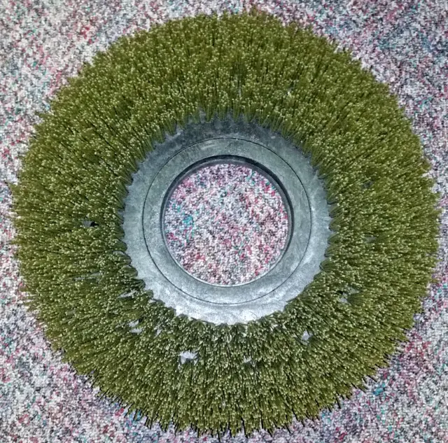 15" Carlisle Nylogrit Zimgrit brush for rotary floor scrubber 361500G50