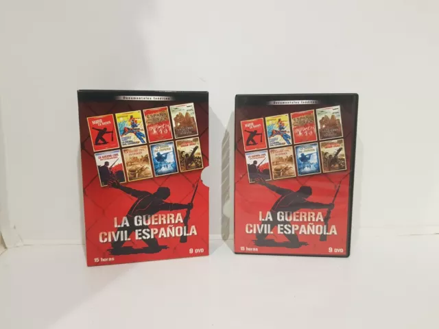 coleccion  en dvd de la guerra civil