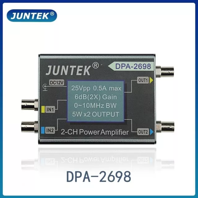 DPA-2698 double canal DDS fonction générateur de Signal amplificateur de...