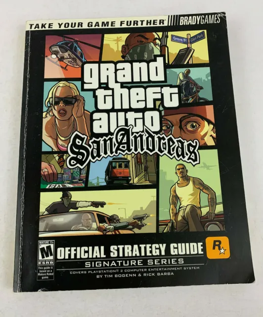 GRAND THEFT AUTO San Andreas - Official Game Guide - With Maps - 2004 ...