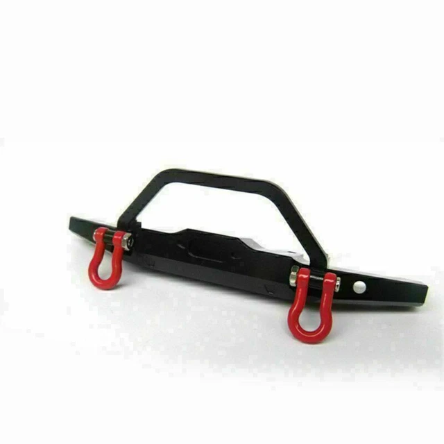Upgrade Metal Front Bumper Hook Guard Spare Parts for 1/16 WPL C14 C24 RC Truck