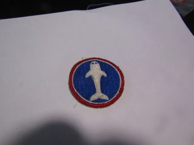 Original Military Patch Sew On Ww2 Era No Glow Us Army Atlantic Base Command