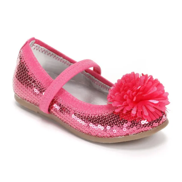 SONOMA life + style® Izzie Toddler Girl's Ballet Pink Flats Shoes - Size 6 NWOB
