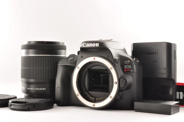 CANON EOS KISS X5 DSLR Camera 18-55mm 55-250mm EF-S Zoom Lens