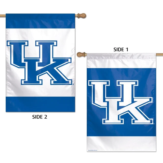 Kentucky Wildcats Logo 28"X40" Double Sided Banner Flag New Wincraft 👀