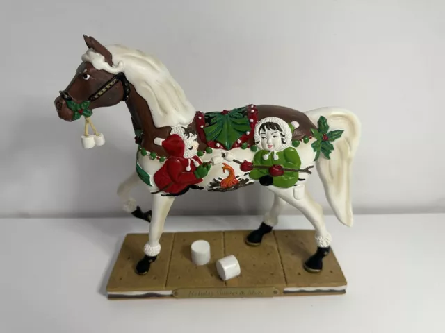 Enesco Trail of painted ponies Holiday Smores & More NO BOX NO CARD Christmas