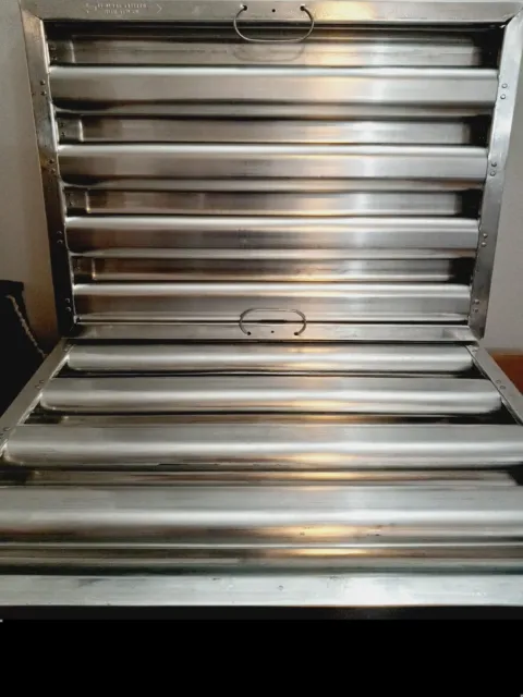 Commercial Kitchen Range Hood Filter 20x16x2 (2 Pack) Kleen-Gard Aluminum