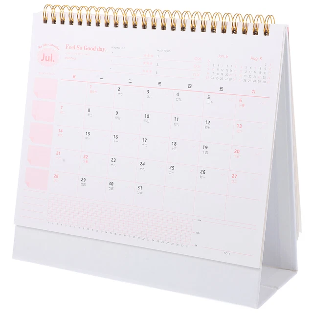 CALENDRIER DE BUREAU 2024 10x8.5 pouces, calendrier mensuel avec papier CALENDRIER DE BUREAU 2024 10x8.5 pouces, calendrier mensuel avec papier