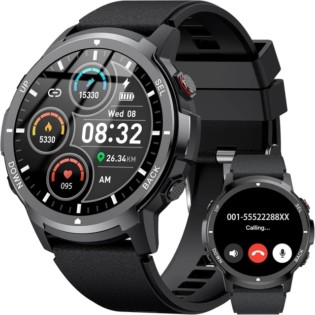 TIMU Smartwatch Uomo, 1,39 HD Orologio Smartwatch Uomo con Chiamata