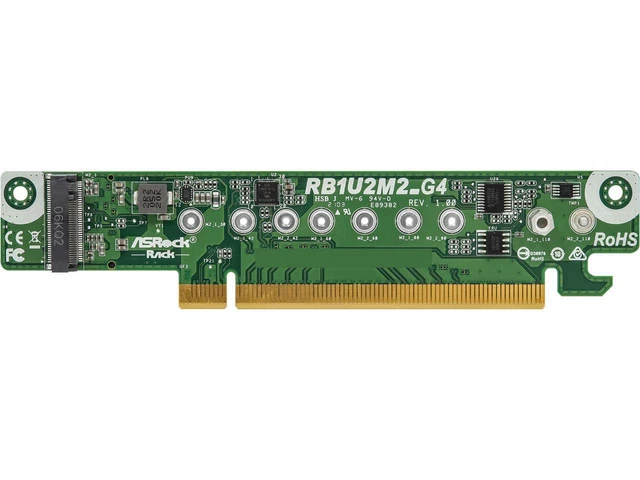Riser Card Asrock Rack Rb1U2M2_G4 R