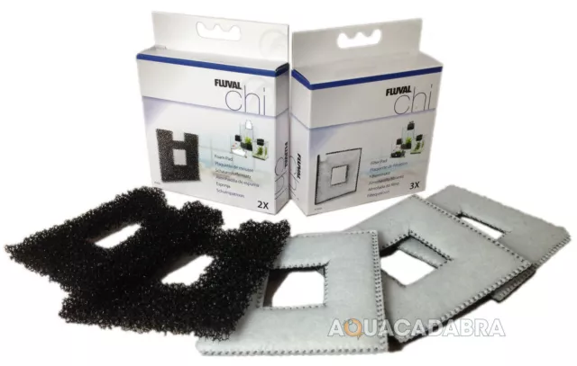 Fluval Chi Combo Pack Filter Pads Foam Pads Tropical Cold Aquarium Fish Tank
