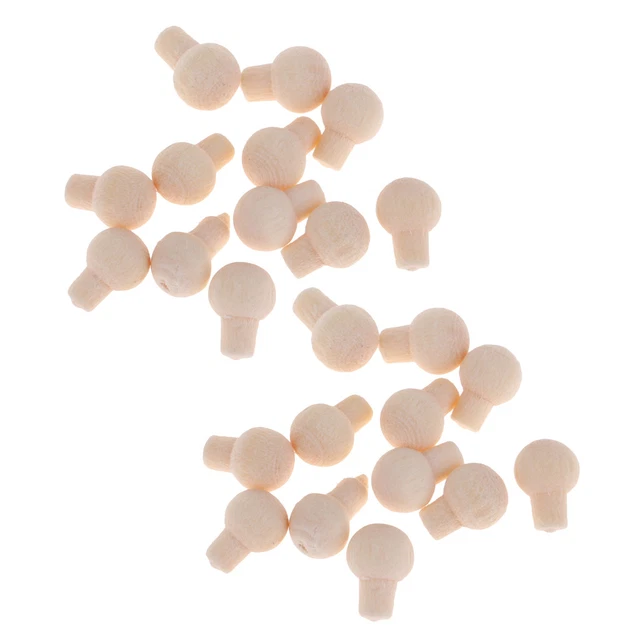 24 Pcs Dollhouse Miniature  Handle Knobs 1:12 Scale DIY Making Fittings