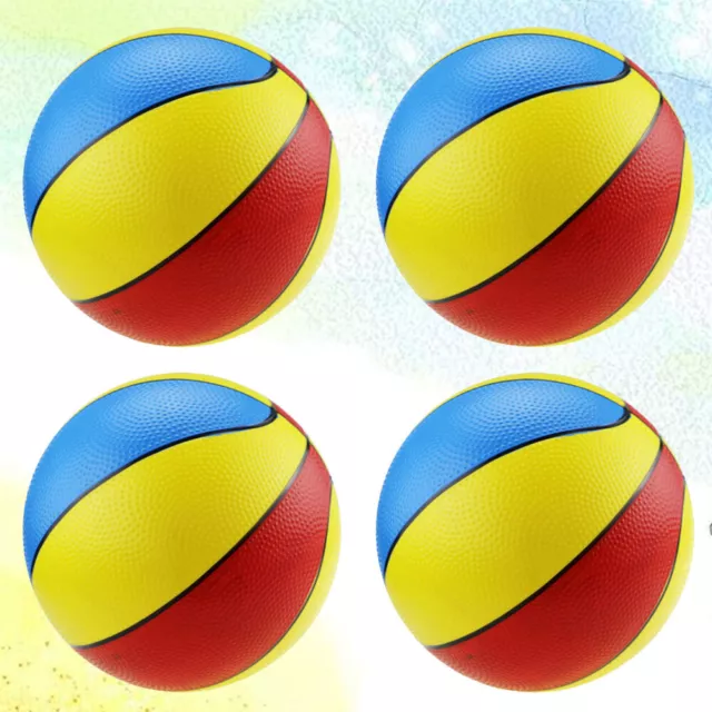 4 Pcs Playground Balls Custom Beach Balls Party Inflatable Balls