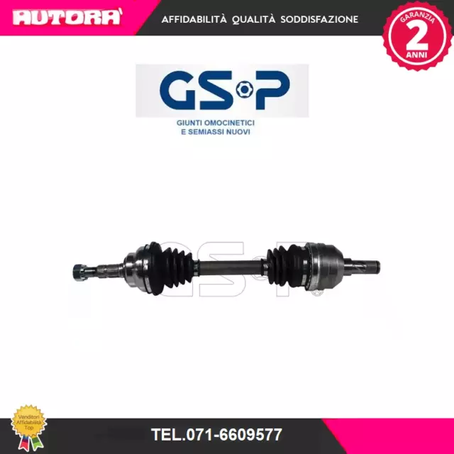 244044 Albero motore/Semiasse anteriore sinistro (MARCA GSP)..