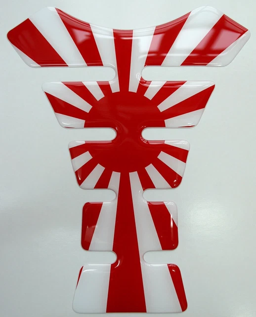 Sticker Licker JDM Rising Sun & Ripped Metal Drift Car Sticker - Glossy Vinyl - UK Made