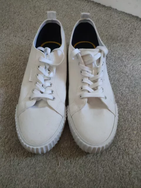 LYLE SCOTT Men s White Daps Size UK10 20.00 PicClick UK