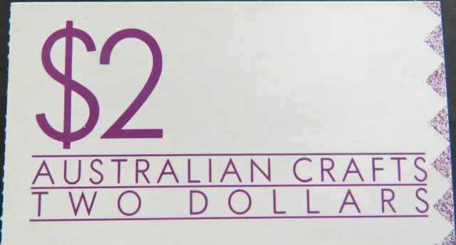 Australian Stamps: 1988 Australian Crafts Booklet