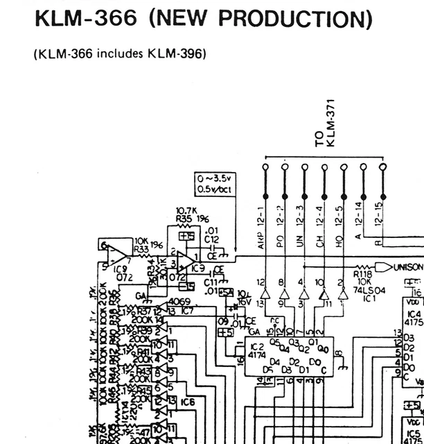 KORG POLYSIX SYNTHESIZER Adjustments, Disassembly, Diagrams Service Manual $22.95 - PicClick CA