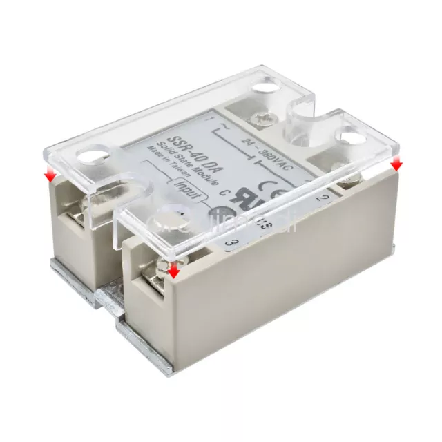 Solid State Relay Alloy Heat Sink SSR-25AA SSR-40DA SSR-60DA 25A/40A/60A 250V