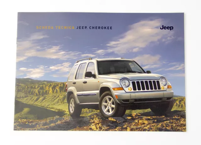 Jeep Cherokee  - Depliant - Brochure - Catalogo Jeep - 2006