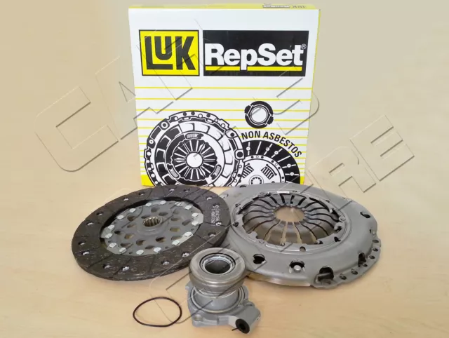 FOR VAUXHALL ASTRA H MK5 LUK 3 PC CLUTCH COVER KIT CSC 1.7 CDTi Z17DTH 6 SPEED