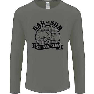 Dad & Son Best Friends For Life Mens Long Sleeve T-Shirt