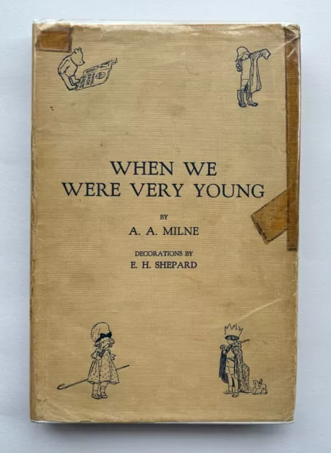 When We Were Very Young by A. A. Milne, Hardcover, UK Ed., 16th Edition (1927)