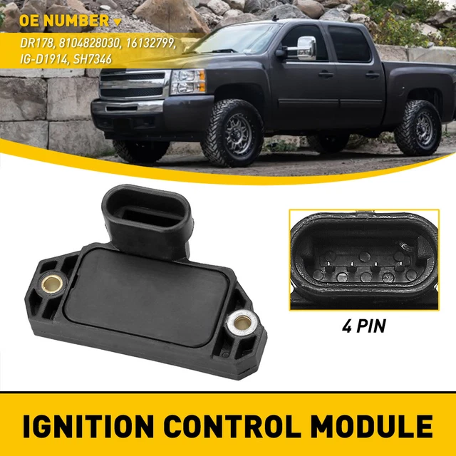 IGNITION CONTROL MODULE ICM For Chevrolet C/K GMC 1500 2500 3500 Pickup ...