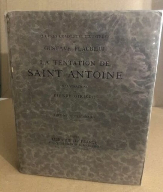 LA TENTATION DE saint antoine / illustrations de Pierre Girieud