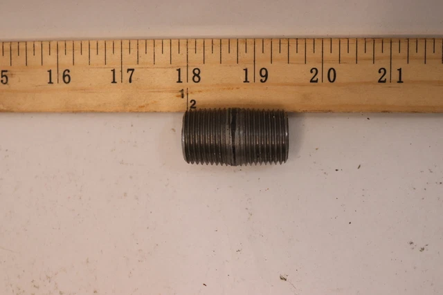 Ferguson Carbon Steel Pipe Nipple 5/8" Dia. x 1-1/2" OAL