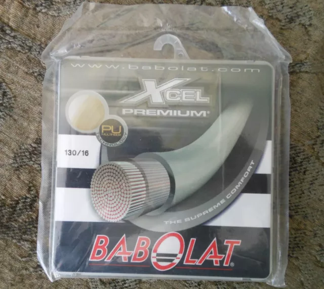 Babolat Xcel Premium 130/16 Tennis String The Supreme Comfort NEW SEALED
