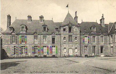 CPA 61 ALENCON  la prefecture (ancien hotel de guise)